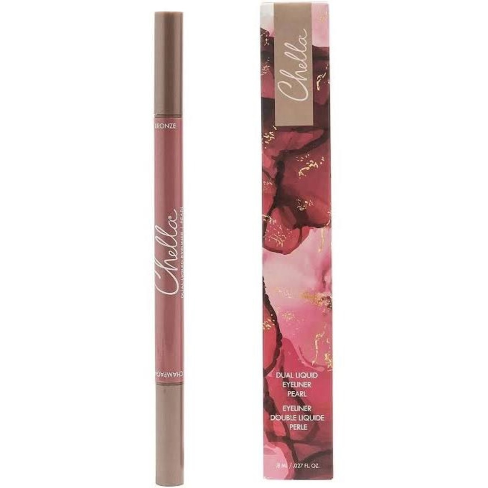 Chella Dual Liquid Eyeliner Pen. Black/Blue